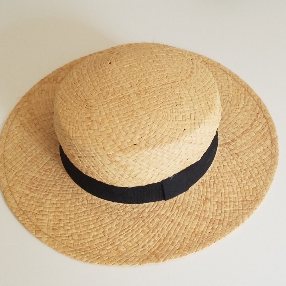 Francesca's straw Panama hat